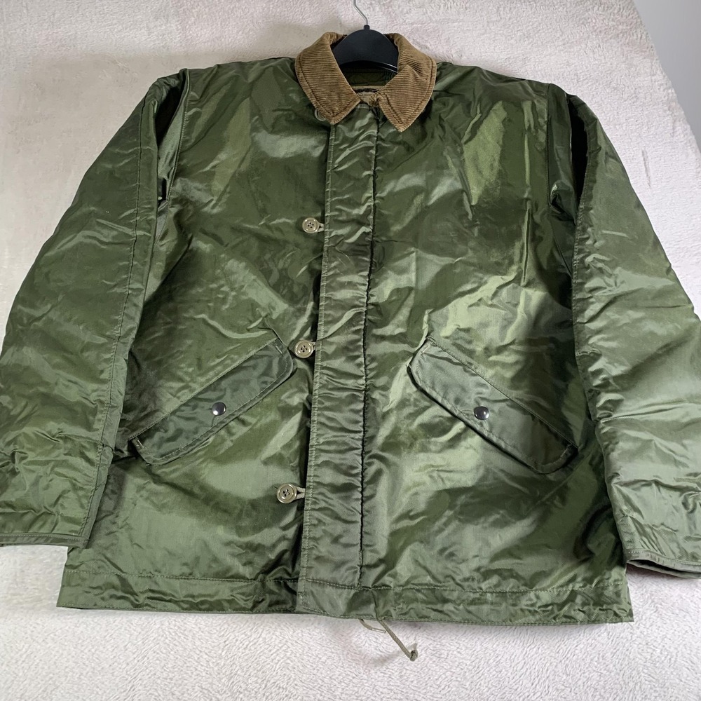 Vintage Alpha Industries Jacket Mens Medium Extreme‎ Cold Weather Military 80s